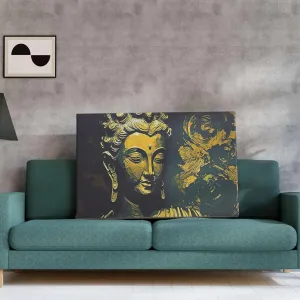 Buddha Paintings For Wall Decoration With Frame Canvas Painting For Living Room