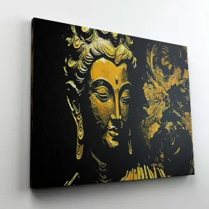 Buddha Paintings For Wall Decoration With Frame Canvas Painting For Living Room