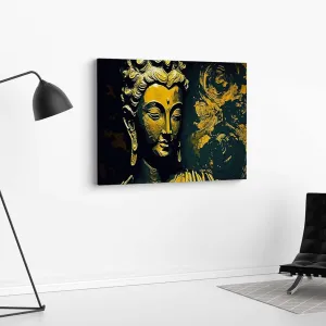 Buddha Paintings For Wall Decoration With Frame Canvas Painting For Living Room
