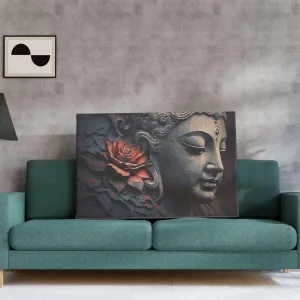 Buddha Paintings For Wall Decoration With Frame Canvas Painting For Living Room