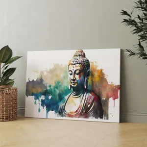 Buddha Paintings For Wall Decoration With Frame Canvas Painting For Living Room