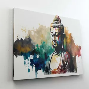 Buddha Paintings For Wall Decoration With Frame Canvas Painting For Living Room