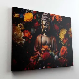 Buddha Paintings For Wall Decoration With Frame Canvas Painting For Living Room