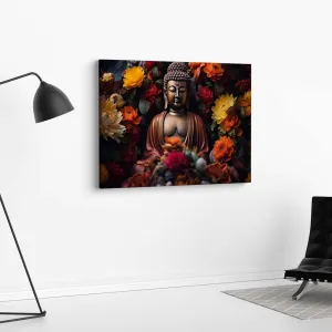 Buddha Paintings For Wall Decoration With Frame Canvas Painting For Living Room