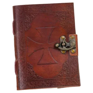 Vintage Handmade Genuine Leather Diary J...