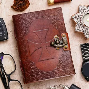 Vintage Handmade Genuine Leather Diary Journal – Classic Design