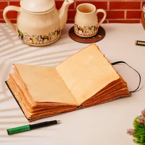 Classic Travel Leather Notebook Handmade