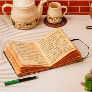 Classic Travel Leather Notebook Handmade