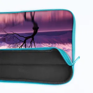 "BIRDS WHISPER- NATURE THEME" Laptop Sleeves:Bold Modern Design for Every Size