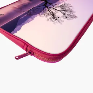 "BIRDS WHISPER- NATURE THEME" Laptop Sleeves:Bold Modern Design for Every Size