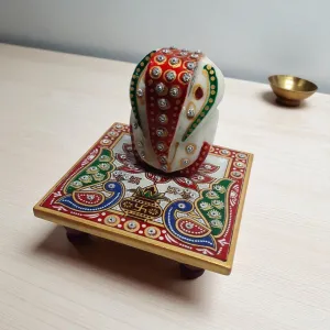 Lord Ganesha Idol Decorative Home and Pooja Showpiece