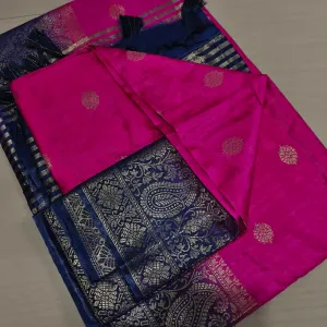 Pure Matka Tushar Handwoven Saree All Ov...