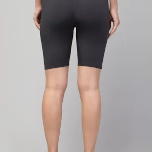 Women’s Fancy Solid Shorts – Yoga, Gym, Cycling & Activewear