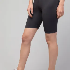 Women’s Fancy Solid Shorts – Yoga, Gym, Cycling & Activewear