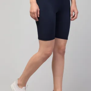 Women’s Fancy Solid Shorts – Yoga, Gym,...