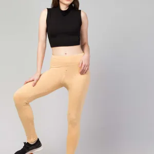 Women’s Plain Activewear Tights – Yoga & Gym