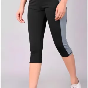 Stretch Fit Women Sports Capri Activewear