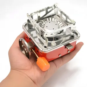 Portable Folding Aluminum Gas Stove for Camping Outdoor Cooking