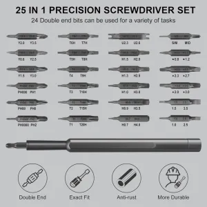 24 in 1 Mini Magnetic Precision Screwdriver Set