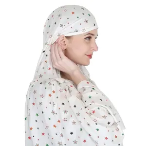 Women Cotton Printed Scarf Cum Mask UV P...