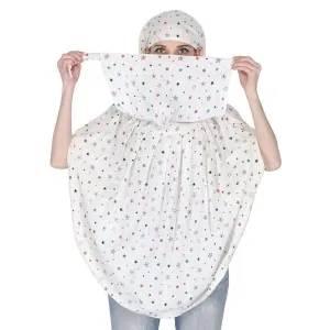 Women Cotton Printed Scarf Cum Mask UV Protection Face Cover