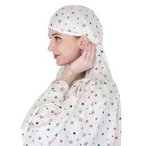 Women Cotton Printed Scarf Cum Mask UV Protection Face Cover