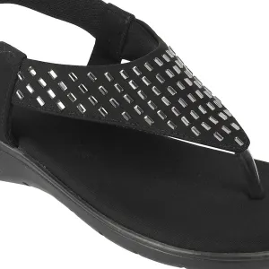 Tailored Short Heel Formal Comfort Sandal