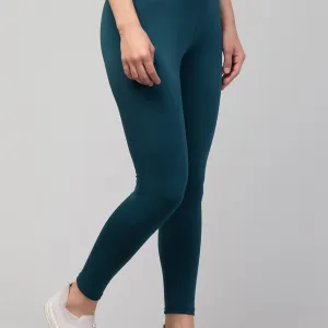 Women Plain Fitness Tights for Gym and Yoga Sessions