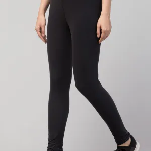 Women Stretch Plain Activewear Tights for Fitness