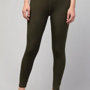 Yoga and Gym Plain Activewear Tights for Women