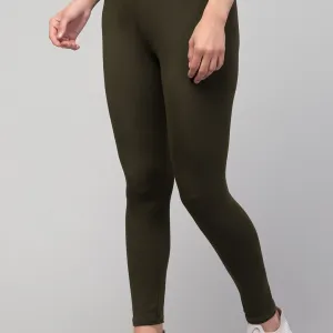 Yoga and Gym Plain Activewear Tights for Women