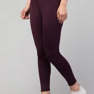 Women Gym Ready Plain Activewear Tights Comfortable Fit