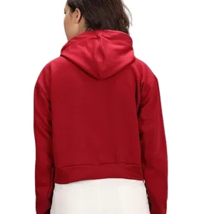 Women's Crop Hoodie Long Sleeve Drawstring Cotton Regular Hooded I Hoodie for Girls and Womens Sweatshirt