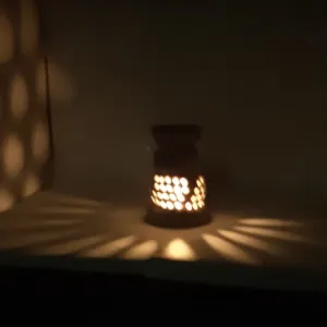 Owl Face Marble Tealight Holder and Aroma Diffuser