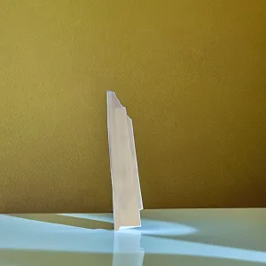 White Marble Photo Frame Handcrafted Home Decor Piece