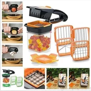 5 in 1 Nicer Vegetable Dicer Chopper Slicer Grater Tool