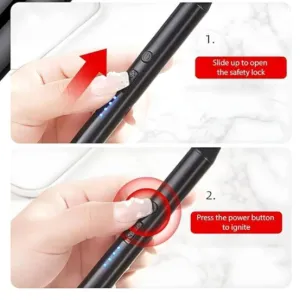 USB Rechargeable Electric Gas Lighter with Flexible Neck