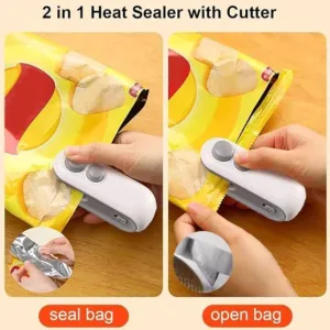 USB Rechargeable Handheld Mini Bag Sealer