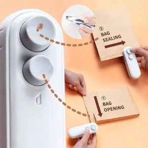 USB Rechargeable Mini Bag Sealer Heat Seal Tool