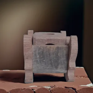 Butterfly Soapstone Marble Candle Stand Tealight Holder