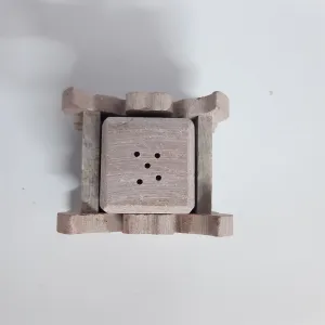 Butterfly Soapstone Marble Candle Stand Tealight Holder