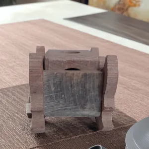 Butterfly Soapstone Marble Candle Stand Tealight Holder