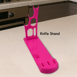 Plastic Kitchen Knife Stand Multifunction Holder