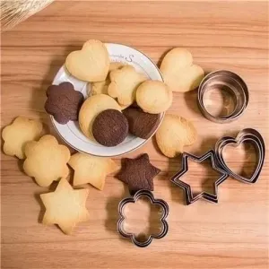 Stainless Steel Cookie Cutter Set 12 Sha...