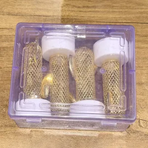 Decorative Cactus Shape Flameless LED Candles Set of 4