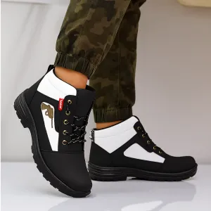 Latest Stylish Men’s Black Gun Boots | Premium Faux Leather Ankle Boots | Comfortable Slip-On Footwear for Men's & Boys