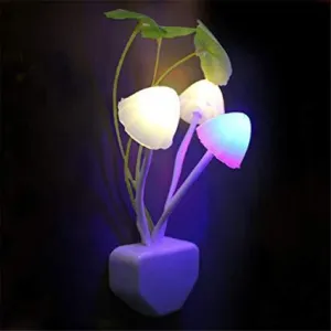 Colorful Mushroom LED Night Light Decora...