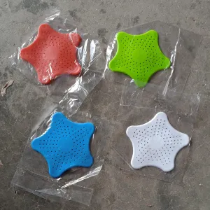 Star Shape Drain Hair Catcher Strainer