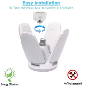 25W 4 Fan LED Decorative Bulb Light Pack of 3