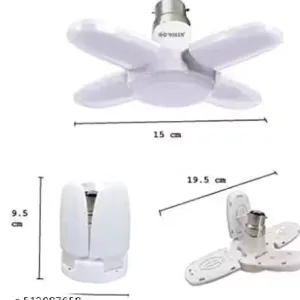 25 Watt 4 Fan LED Bulb Light Home Decoration Pack